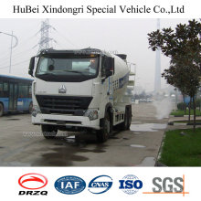 12cbm Sinotruk HOWO Euro 3 Styre Chassis Concrete Mixer Delivering Transport Truck